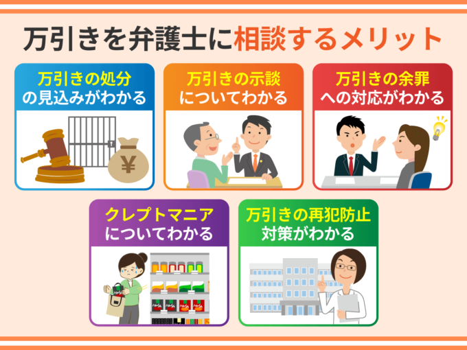 万引きを弁護士に相談するメリットは？