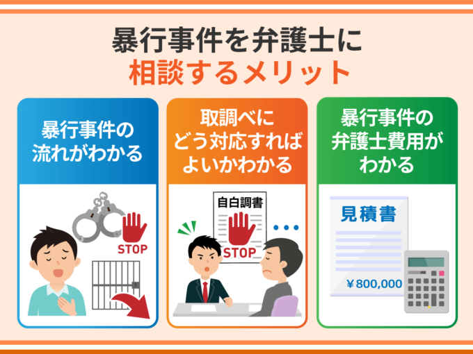 暴行事件を弁護士に相談するメリットは？
